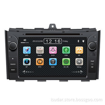 Car GPS system for Geely Emgrand EC7 2014,GPS/BT/CD/MP3/DVD/ USB, with 8-inch digital TFT